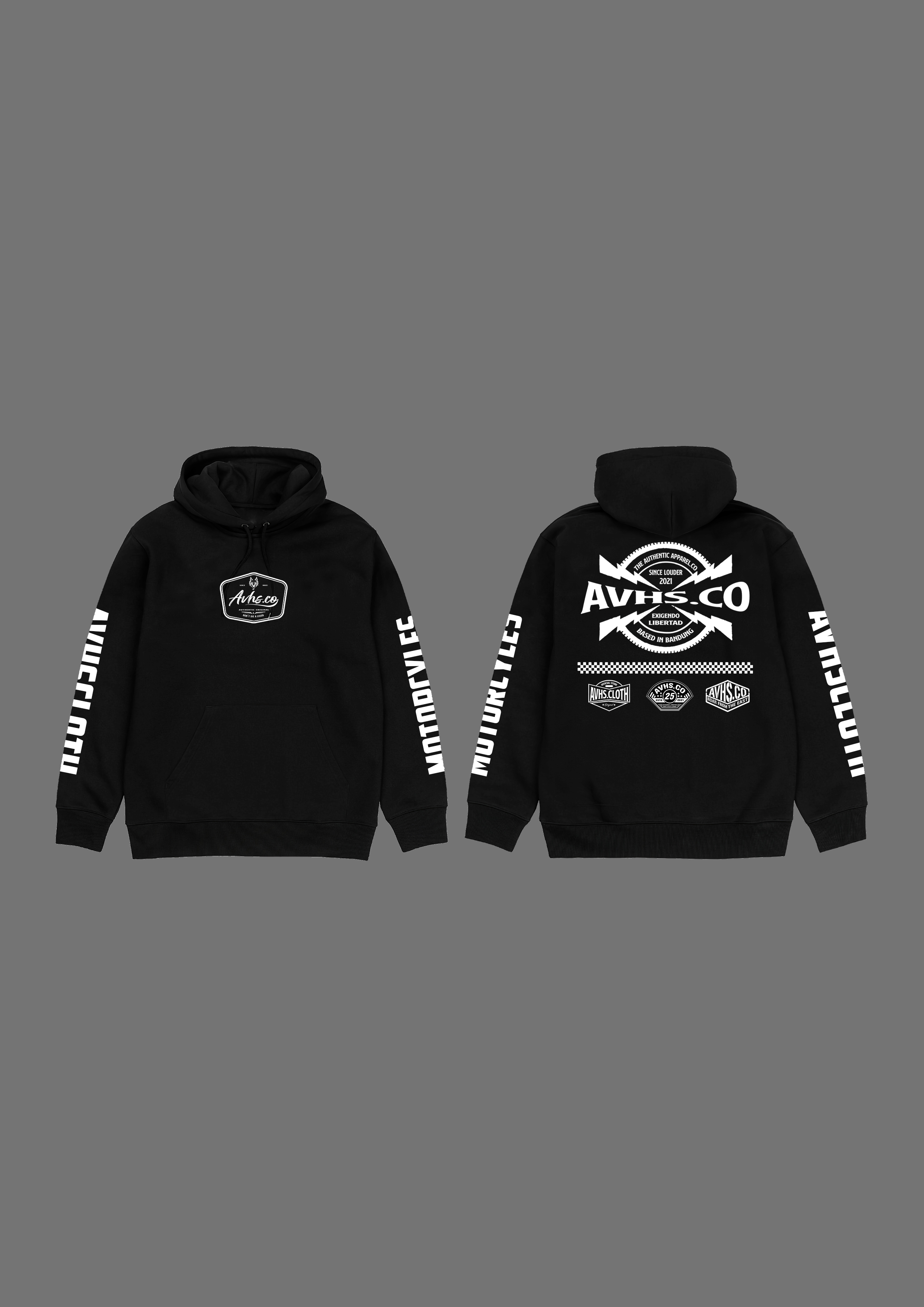 Artikel Hoodie Motorcycles Avhs