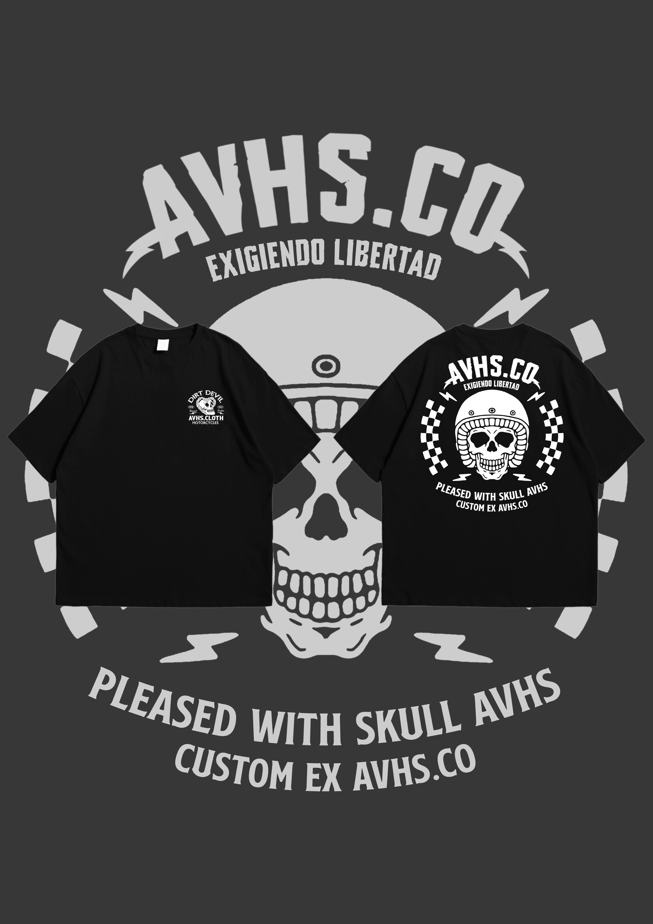 Artikel T-shirt Skull Head