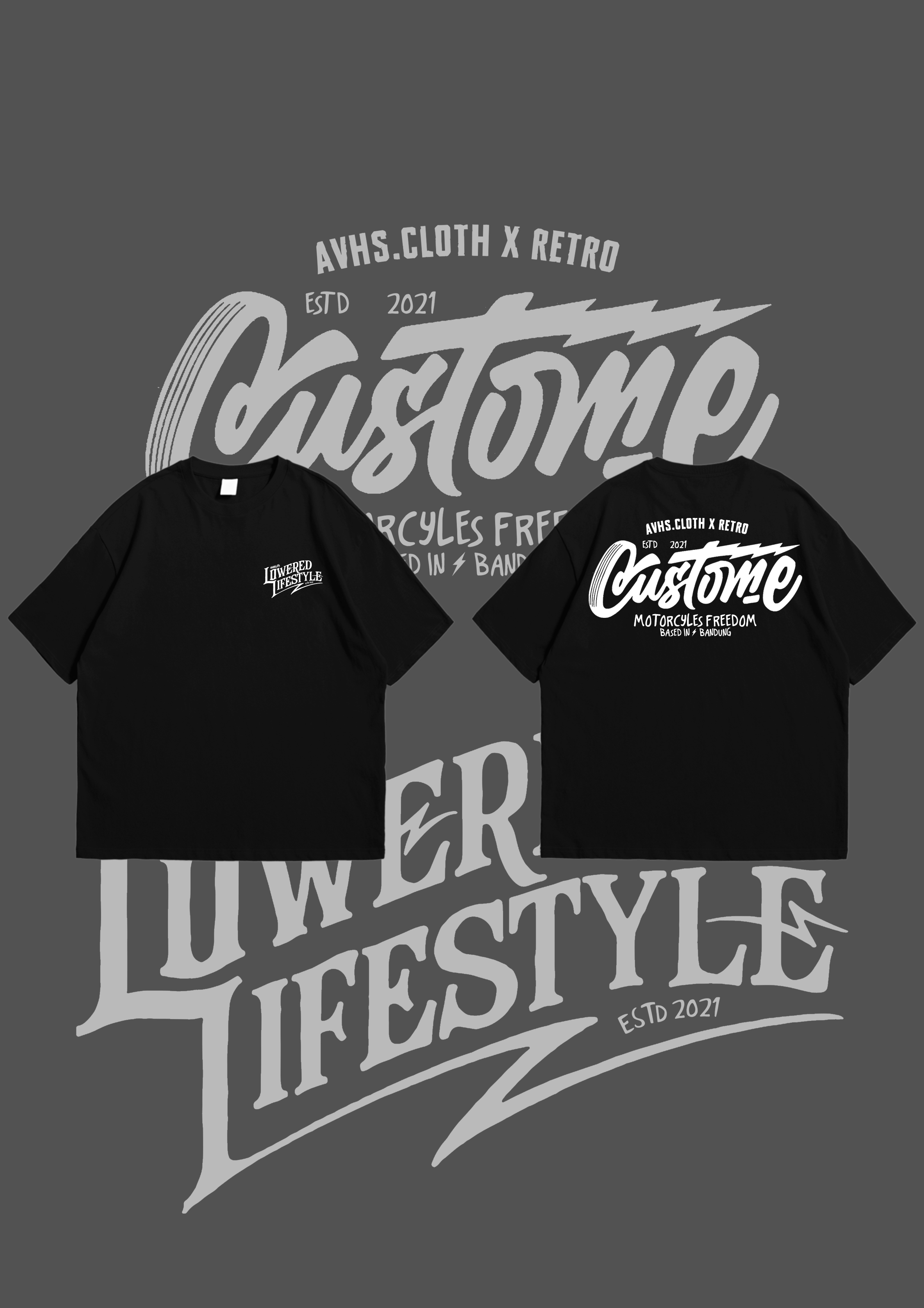 Artikel T-shirt Costume Retro